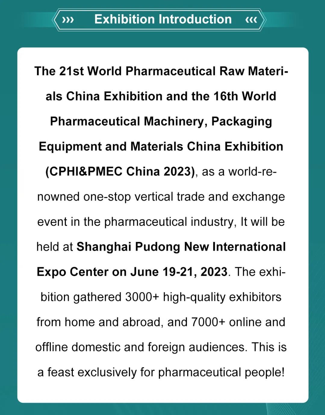 Jhenten Machinery  invites you to CPHI & PMEC China 2023！(圖3)